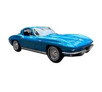Per Chevrolet Corvette 1965 1 18 Modello Di Auto Ad Alta Fedeltà Collezione Ornamenti In Lega Statica