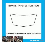 Per Chevrolet Corvette BASE 05-13 Pellicola Protettiva Trasparente Per Il Cofano