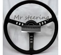 Per Chevrolet Corvette C3 Copertura Del Volante In Pelle Italiana Nera 1967-1982