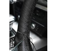 Per Chevrolet Corvette L88 1967-1969 Nero Originale Pelle Copertura Del Volante