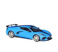 Per Chevrolet Corvette Stingray Coupe 1:18 2020 Modello Di Auto In Lega Pressofusa Collezione Di Simulazione Souvenir Decorativo(Blue)