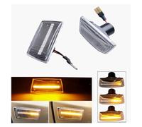 Per Chevrolet Cruze 2009 2010 2011 2012 2013 2014 Led Dinamico Indicatore Laterale Disabilita Luce Di Segnale Sequenziale Lampeggiante Lampada indicatori direzione(Dynamic Smoked)