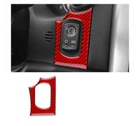 Per Chevrolet Per Corvette C6 2005 2006 2007 2008 2009 2010 2011 2012 2013 Auto Interruttore Pulsante Di Accensione Adesivo Morbida Fibra Carbonio Accessori L'Interno Dell'Auto(Red Carbon)