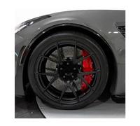 Per Chevrolet Per Corvette C7 2014 2015 2016 2017 2018 2019 Ruota Anteriore Sopracciglio Trim Stampaggio Labbro Flares CFCKHPTHAZ(Glossy Black)