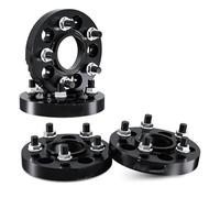 Per Chevrolet Per Corvette C8 2020-2024 2/4 Pezzi 5x120 CB 66,9 Mm M14x1,5 T6-7075 Adattatore Per Distanziali Per Ruote In Lega Di Alluminio Forgiato Distanziale Ruota(4Pcs Spacer 20mm-BK)