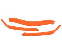 Per Chevrolet Per Corvette C8 Z51 2020-2025 Splitter Per Paraurti Anteriore Diffusore Protezione Anteriore(Orange)