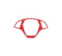 Per Chevrolet Per Corvette Per C7 2014-2019 Decorazione Pannello Volante Dell'auto, Modanatura, Adesivo Interni Decorazione(Rosso)