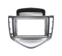 Per Chevrolet Per Cruze 2009 2010-2011 Unità Principale Trim Frame Kit Pannello Stereo GPS Lunetta 9 Pollici Autoradio Fascia Cornice rivestimento cruscotto(Grigio)