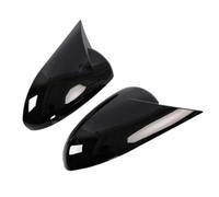 Per Chevrolet Per Cruze 2009 2010-2014 Ala Laterale Specchietto Retrovisore Coperture Trim Con Corno Di BUE Copertura Specchietto Retrovisore Auto RISPOSTAKBAH(Black)