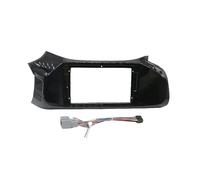 Per Chevrolet Per Onix 2012-2019 Kit Di Montaggio Per Cruscotto Con Cornice Per Autoradio 2DIN Lettore DVD Da 9" Accessori Auto(Bright frame cable)