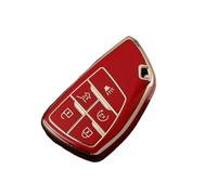 Per Chevrolet Per Tahoe Per Suburban 2020 2021 2022 2023 Custodia Chiave Auto A 5 O 6 Pulsanti Custodie Chiavi Auto(Red,5)