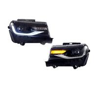 Per Chevy Per Camaro 2014 2015 Proiettore Fari DRL RGB Multicolore Controllo Bluetooth Lampadine dei fari(Regular version)