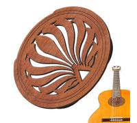 per chitarra acustica, copertura per buca per chitarra | Parti per chitarra leggere decorativi per chitarra | Strumenti per chitarra per ridurre il feedback e il rumore. Copertura