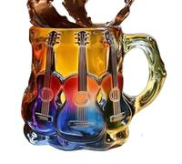 per chitarra artistica, da caffè per chitarra stampata in 3D, squisita collezione di musicisti per la decorazione di uffici domestici per colleghi adulti