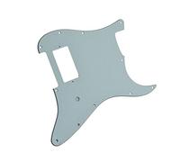 Per chitarra elettrica For For ST One Humbucker Guitar Pickguard Scratch Plate fit Accessori per chitarra Professionale Battipenna per Chitarra Elettrica (Color : White)