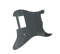 Per chitarra elettrica For For ST One Humbucker Guitar Pickguard Scratch Plate fit Accessori per chitarra Parti di Chitarra Elettrica (Color : Matte Black)