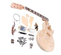 Per Chitarra Elettrica For LP Set Manico Chitarra Corpo In Legno Billet Set Di Accessori Completo Semilavorato Fai-da-te kit per chitarra elettrica incompiuto