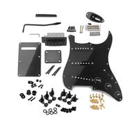 Per Chitarra Elettrica ST Set Completo Kit Di Accessori Fai-da-te Incluso Battipenna Precablato Accessori Per Pickup SSS Neri