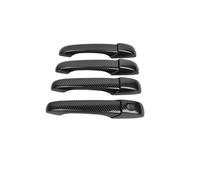 Per Chrysler 300 300C 2005-2010 Set Antigraffio Chromium Styling Parti Esterne Accessori Chrome Car Door Handle Cover Trim Maniglia Apriporta Auto(Carbon Fiber 4pcs)