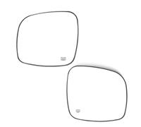 Per Chrysler Per Città Per Paese 2008-2016 Per Dodge Per Grand Per Caravan 2008-2020 Riscaldato Vista Posteriore Vetro Dello Specchio Lente Retromarcia Vetro Specchio(Pair)