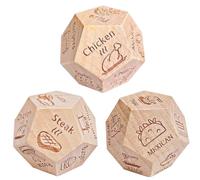 per cibo - in legno per appuntamenti notturni, decisione per la cena sul cibo, a scelta in legno a 12 lati per coppia, fidanzato, fidanzata, donne, uomini, amici, genitori, feste