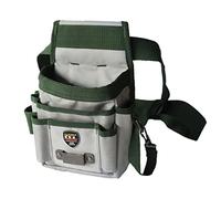 per cintura per attrezzi da elettricista color argento, multifunzione con organizer per attrezzi per elettricista, per cintura per taglia L