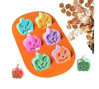 Per Cioccolatini A | Stampo In Silicone Autunno Ringraziamento Con 6 Scomparti | Stampo Torte Antiaderente Per Dolci Fondant - Vassoio Resina Snack Candela Gelatina Ghiaccio Dolci