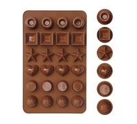 per cioccolatini in silicone, 24 cavità di cottura | Per caramelle, per , amanti dei dessert, decorazione di torte, principianti in cucina e dolce
