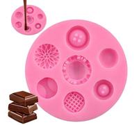 per cioccolatini in silicone per uso alimentare, riutilizzabili, fai | Stampi in silicone a più cavità per caramelle, torte, cupcake, fondente, resina, cera, sapone, compleanno, Natale, Halloween