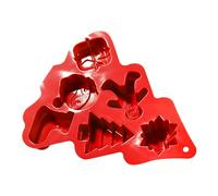 per cioccolatini natalizi | Stampo antiaderente facile da staccare, per dolci natalizi, per torte, sapone, caramelle, ghiaccio, alimenti, artigianato, fondente, feste