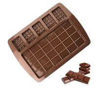 per cioccolatini - Stampo profondo in silicone facile da staccare per cioccolato,Strumento di preparazione portatile per le celebrazioni di Natale di San