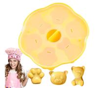 Per Cioccolato A Forma Di Orso - Facile Rilascio 6 Cavità Forme Cartone Animato | Forma Per Torta Fondant - Per Fondant Caramelle Biscotti Decorazione Topper Per Cupcake Argilla Resina Epossidica Past