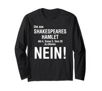 per citare da Shakespeares Hamlet Maglia a Manica
