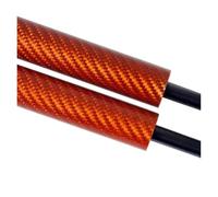 Per Citroen 2017-2019, Kit Ammortizzatore, Cofano Auto Di Sollevamento Per Puntone A Gas, Asta Di Supporto Asta Idraulica Anteriore Dell'auto(Carbon fiber Orange)