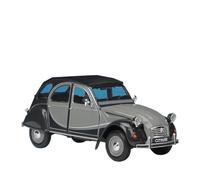 Per Citroen 2CV 6 Charleston 1:24 Modello Di Auto Sportiva In Lega Pressofusa In Metallo Serie Di Auto D'epoca Classiche(Gray)