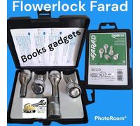 Faradworld Kit Bulloni Antifurto Flower Lock – Per Lancia Kappa fino al 1998 – C/Acciaio