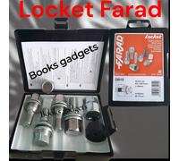 Per Citroen Saxo fino al 2000 Kit Bulloni Antifurto Locket Farad Cerchi in Lega