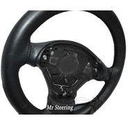 Per Citroën Berlingo I 1996-2008 Vera Pelle Nera Italiana Copertura Del Volante