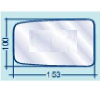 PER CITROEN BX DAL 1991> VETRO SX PIANO PER SPECCHIETTO RETROVISORE