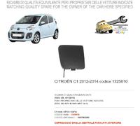 Per Citroen C1 02/2012-04/2014 Coprigancio Griglia Centrale Paraurti Anteriore