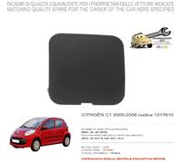 Per Citroen C1 dal 03/2005-12/2008 Coprigancio Griglia Centrale Paraurti Ant.
