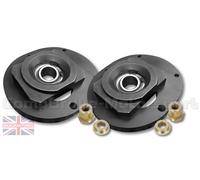 Per Citroen C2/C3 Regolabile Anteriore Lega Top Sospensione Supporti (Coppia) -