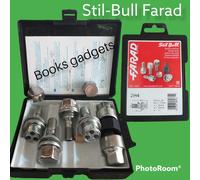 PER CITROEN BERLINGO 2003> KIT BULLONI ANTIFURTO STIL-BULL FARAD CERCHI LEGA