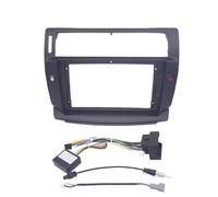 Per Citroen C4 Per C-Triomphe Per C-Quatre 2004-2014 Mascherina Autoradio Da 9" Pannello Cruscotto Con Lettore Video E Audio Montaggio Su Telaio 2 DIN RESPUNEKBAH(Black)