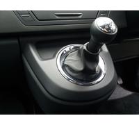 Per Citroen C4 Picasso 2006 + Cambio IN Pelle Ghetta Bagagliaio Nero Doppio