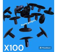 Per Citroen C8 Kit 100 Bottoni Clip Mollette Fissaggio Guarnizione-Porta