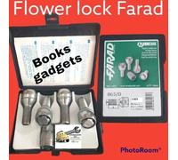 Per Citroen C8 Kit Bulloni Antifurto Flower Lock Farad per Cerchi in Lega
