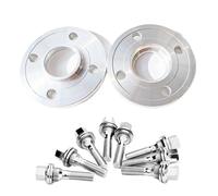 Per Citroen Cactus C4 20 2 Pezzi 20Mm 0,79 Pollici 4x108 65,1 Distanziali Mozzo Ruota Con Foro Centrale Con Bullone Ruota A Testa Piatta Esteso 12 * 1,25 Distanziale Ruota(20mm silver)