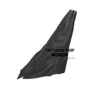 Per Citroen Dispatch Peugeot 806 96-06 Cuffia Leva Cambio Pelle Cuciture Bianco