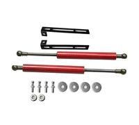 Per Citroen DS3 2009-2016 Asta Supporto Supporto Ammortizzatore Idraulico In Fibra Carbonio Pistoni Modifica Molla A Gas Supporti Sollevamento Cofano Anteriore(Red carbon fiber)
